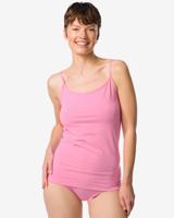 HEMA Dameshemd katoen spaghettibandjes roze (roze)