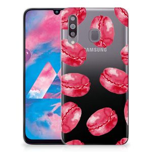 Samsung Galaxy M30 Siliconen Case Pink Macarons