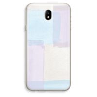 Square pastel: Samsung Galaxy J7 (2017) Transparant Hoesje