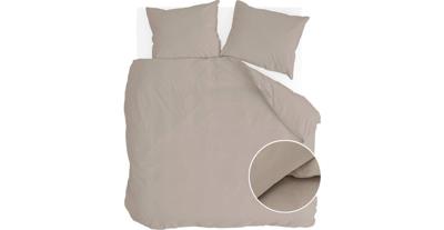 Walra dekbedovertrek linen elegance zand 240x220