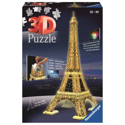 Ravensburger 3D-puzzel Eiffeltoren Night Edition - 216 stukjes