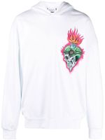 Philipp Plein hoodie Love Tattoo - Blanc - thumbnail