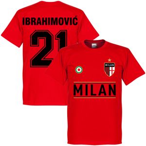 AC Milan Ibrahimovic 21 Team T-Shirt
