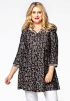 Yoek Tuniek wide bottom MIA | Zwart | Maat 54/56