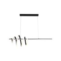 Searchlight HanglampSword zwart - 22510BK