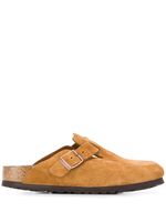 Birkenstock sandales Boston en daim - Tons neutres