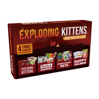 Exploding Kittens Game Night in a Box
