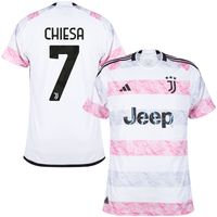 Juventus Authentic Heat.RDY Shirt Uit 2023-2024 + Chiesa 7 - thumbnail
