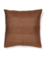 HEMA Kussenhoes 50x50cm jersey bruin (bruin)