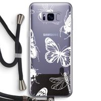 Tiny Bugs: Samsung Galaxy S8 Transparant Hoesje met koord