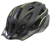 Qtcycletech qt cycle tech helm fuse mat zwart / fluo m 54-58 cm 2810420