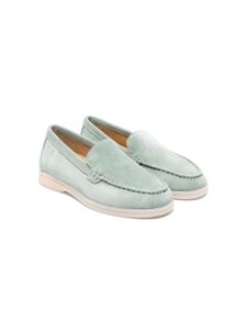 Scarosso Ludovica suede loafers - Vert