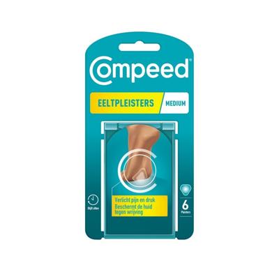 Compeed Pleister Eeltplekken Voet Medium 6 Stuks Compeed Pleister Eeltplekken Voet Medium 6 Stuks