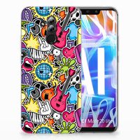 Huawei Mate 20 Lite Silicone Back Cover Punk Rock - thumbnail