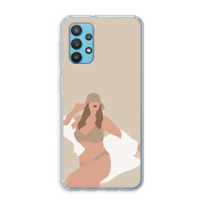 One of a kind: Samsung Galaxy A32 4G Transparant Hoesje