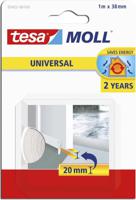 Tochtstrip Tesa Moll 05422 dorpelstrip 38mmx1m wit - thumbnail