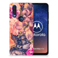 Motorola One Vision | TPU Case | Bosje Bloemen