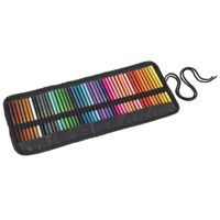 Craft Sensations - Kleurpotloden set - 46 kleuren - zwarte etui van PU leer   -