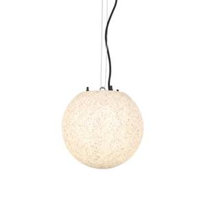 QAZQA Moderne buiten hanglamp grijs 25 cm IP65 - Nura