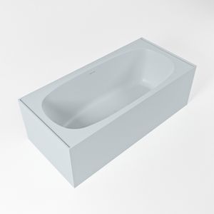 Vrijstaand bad Mondiaz Freeze | 180x85 cm | Solid surface | Ovaal | Clay