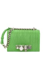 Alexander McQueen mini sac matelassé à détail métallique - Vert