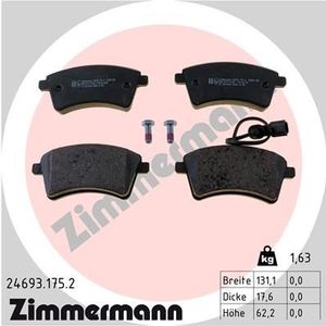 Remblokkenset, schijfrem 246931752