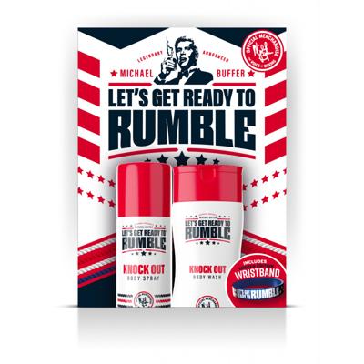 Huismerk Lets Get Ready to Rumble Knock-Out Geschenkset