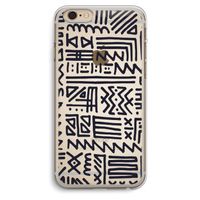 Marrakech print: iPhone 6 Plus / 6S Plus Transparant Hoesje