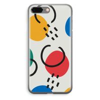Illustratieve pop 3: iPhone 8 Plus Transparant Hoesje