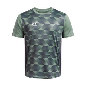 Under Armour Challenger Trainingsshirt Kids Groen Grijs Wit