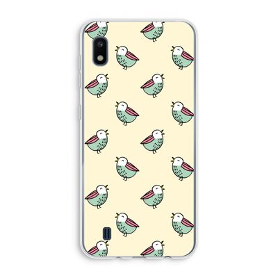 Vogeltjes: Samsung Galaxy A10 Transparant Hoesje