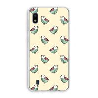 Vogeltjes: Samsung Galaxy A10 Transparant Hoesje