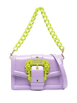 Versace Jeans Couture sac porté épaule à boucle Baroque - Violet