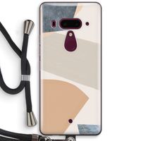 Formo: HTC U12+ Transparant Hoesje met koord