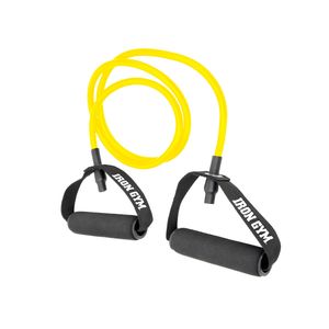 Iron Gym Weerstandstube trainer, Geel, weerstands resistance band