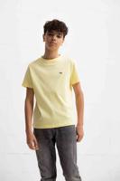Lacoste Small Logo T-Shirt Kids Geel - Maat 128 - Kleur: Geel | Soccerfanshop - thumbnail