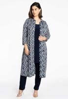 Yoek Blouse-jurk PANTHERA | Blauw | Maat 42/44