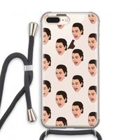 Ugly Cry Call: iPhone 7 PLUS Transparant Hoesje met koord