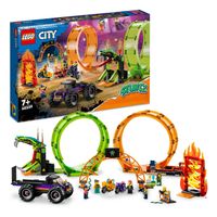 Lego LEGO City 60339 Dubbele Loop Stunt Arena