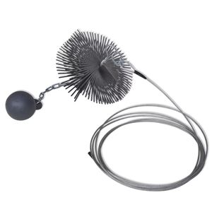 VidaXL Schoorsteenveegborstel rond ø 25 cm