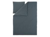 LIVARNO Bamboe dekbedovertrek 140 x 200 cm (Blauw)