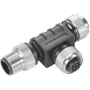 Weidmüller 1009370000 Sensor/actuator verdeler en adapter Aantal polen: 5 Adapter, Y-vorm 1 stuk(s)