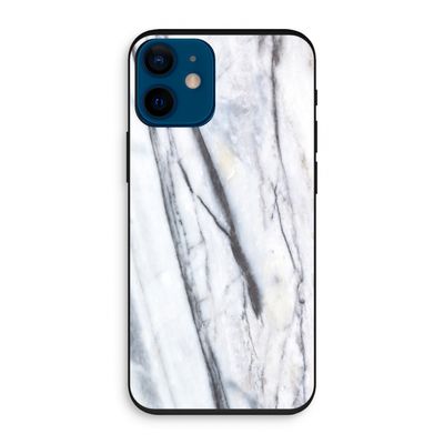 Gestreepte marmer: iPhone 12 mini Biologisch afbreekbaar hoesje