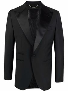 Philipp Plein blazer Elegant à simple boutonnage - Noir