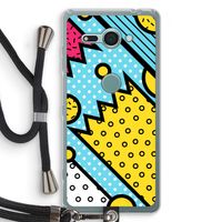 Pop Art #1: Sony Xperia XZ2 Compact Transparant Hoesje met koord
