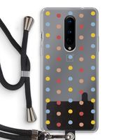 Bollen: OnePlus 8 Transparant Hoesje met koord