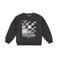 Daily7 winter sweater jongens - grijs - oversized
