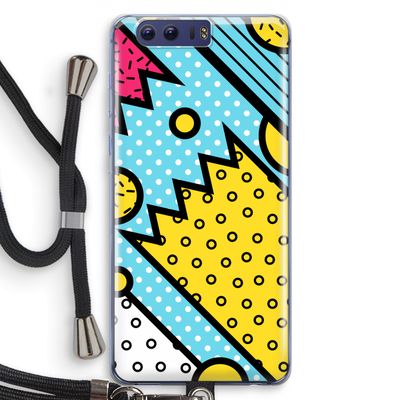 Pop Art #1: Honor 9 Transparant Hoesje met koord