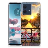 Motorola Edge 40 Neo | Silliconen Back Cover | Amsterdamse Grachten