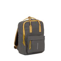 New Rebels ® Tim - Rugtas - Rugzak - Waterafstotend - Antraciet/Geel IV